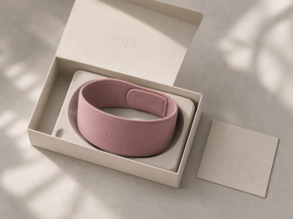 VARRK Ro i färgen Blush ligger i sin förpackning